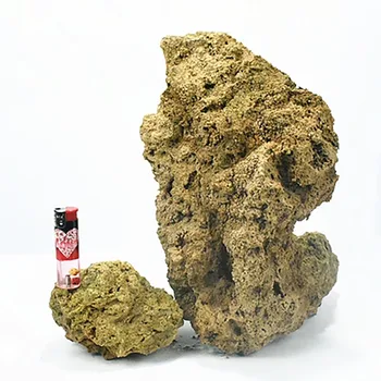 

Self-absorbent water stone original rockery bonsai landscape decor fish tank aquarium reptile insect ant DIY moss Rainforest