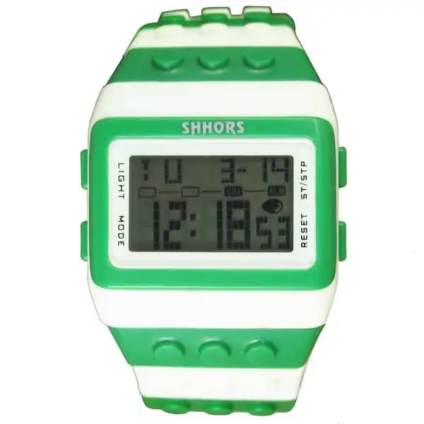 SHHORS многоцветный Многофункциональный Водонепроницаемый светодиодный детские наручные часы для плавания спортивные часы цифровые наручные часы(стиль 8 - Цвет: H