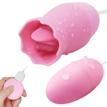 Adult Diary 20 Speeds Magic Tongue Sucking Vibrator Clitoris Massager Vagina Ball Masturbation Intimate Goods Nipple Sucker 4