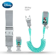 Дисней ребенок анти-потеря запястье звено малыш поводок безопасности ремень веревка для прогулок на открытом воздухе ручной ремень браслет для путешествия