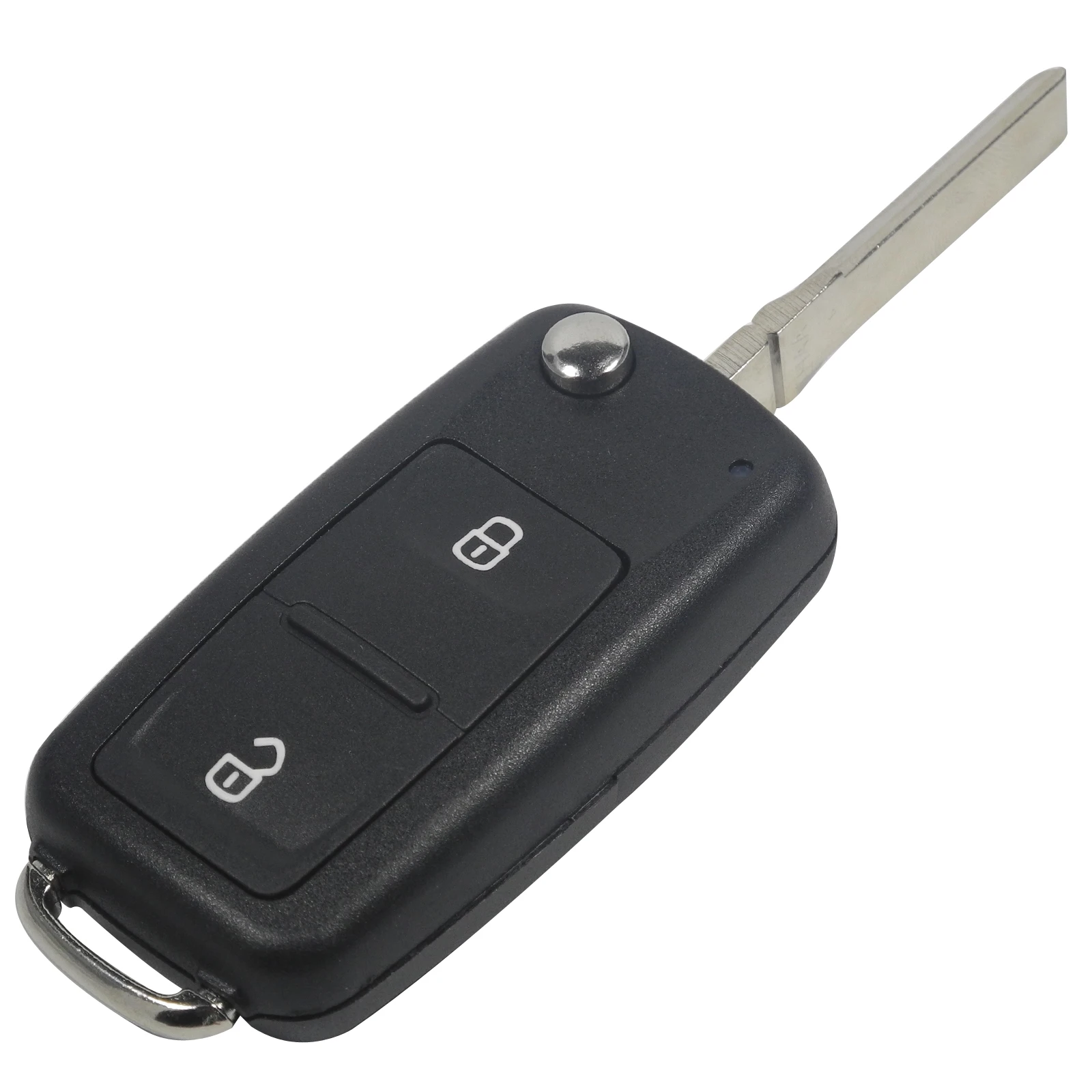 Jingyuqin автоматический откидной чехол для ключей VW Golf Seat VOLKSWAGEN Polo Passat B5 Tiguan Skoda 2/3/4