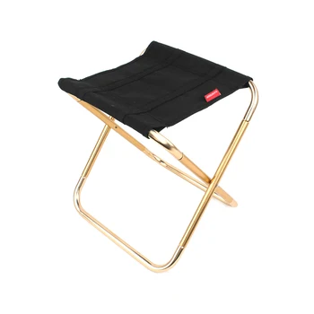 

Quality Outdoor Foldable Fishing Chair Ultra Light Weight Portable Folding Camping Aluminum Alloy Picnic Fishing Chair With Bag