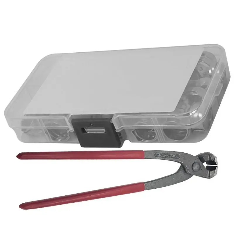 PEX Cinch щипцы инструмент с 70 шт. нержавеющая сталь одно ухо шланг зажимы