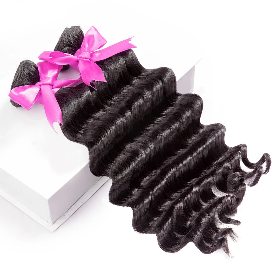 8A DJS beauty Hair бразильские виргинские волосы 3 шт. натуральные волнистые пучки с 13*4