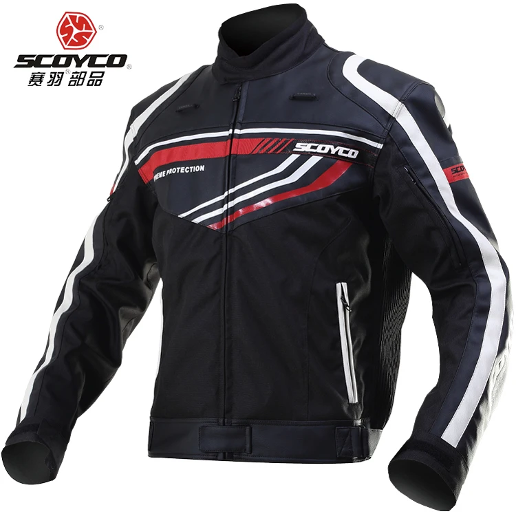 

2015 New SCOYCO motorcycle jersey jacket JK37 leather racing suit jackets motorbike clothing DROP Includes protective gear
