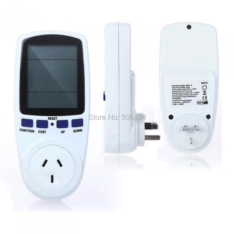 

220v 10A NEW AU Plug Version Power Balance Energy Meter, Monitor Electricity