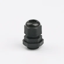 10 шт./лот PG9 Водонепроницаемый нейлоновый Пластиковый кабель кабельный ввод Разъем для 4-8 мм кабель белого цвета Лидер продаж IP68 с фабрики