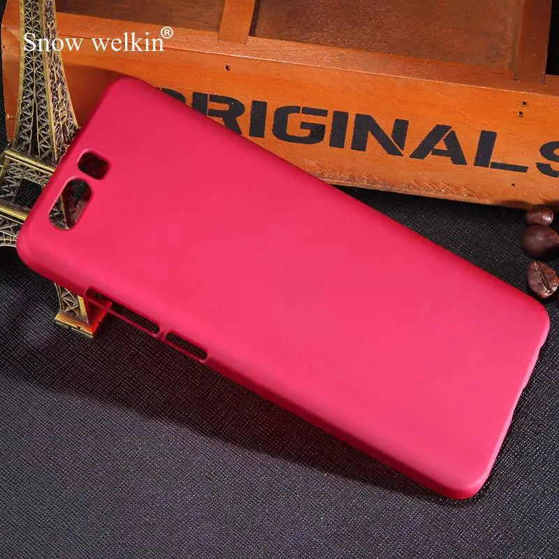Snow Welkin для Honor 9 роскошный прорезиненный матовый пластиковый жесткий чехол Huawei