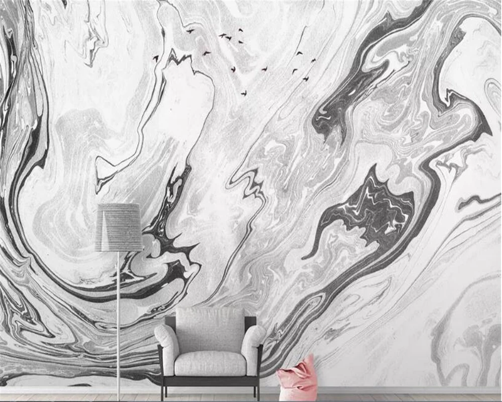 Beibehang Personalizado Foto Papel Pintado Mural Rosa Vid 3d