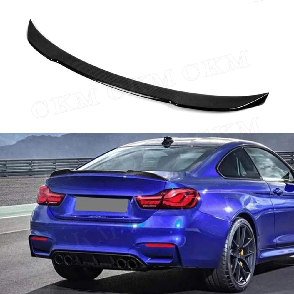 Для BMW F32 4 серии автомобильный Стайлинг углеродное волокно задний багажник