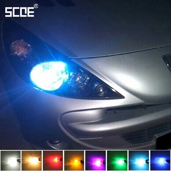 SCOE автомобильный Стайлинг 2x12SMD светодиодный светильник для зазора источник