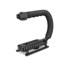Стрелять с формы держатель ручки видео ручной стабилизатор для dslr nikon canon sony камеры стабилизатор для gopro yi 4 К