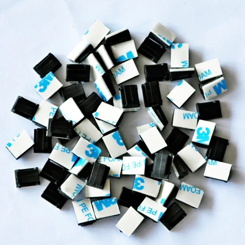 

10pcs/lot Driving Recorder Cable Holder Fixer Clips Organizer Adhesive Charger Cord Management Cable Winder Car GPS Protector