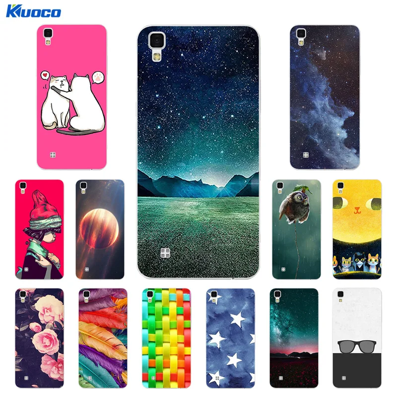 Soft TPU Cases for LG X power K210 K220 LS755 Girl Cat Printing Back Cover Skin Power K220DS Bags Fundas |