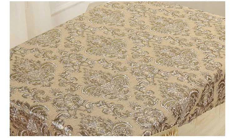 HLQON хлопчатобумажная шенилловая ткань с принтом для самостоятельного шитья и шитья дивана, материал для подушек занавески, Лоскутная скатерть
