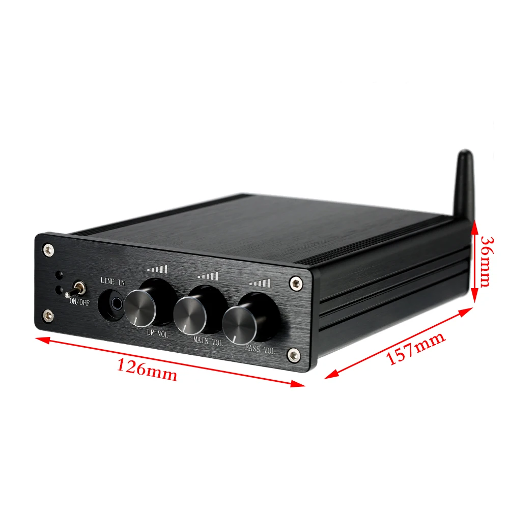 TDA7498E Hi Fi Wireless Bluetooth 4.0 Digital Audio Amplifier DC12 24V ...