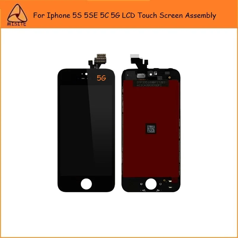 Novo de Alta Tela do Telefone Montagem de Pixel Lcd para Iphone Lote Qualidade 5 5s 5se 5c g Lcd Touch Sreen Digitador Não Morto 2 Pçs - 3 Tela Do Telefone LCD para Iphone 5