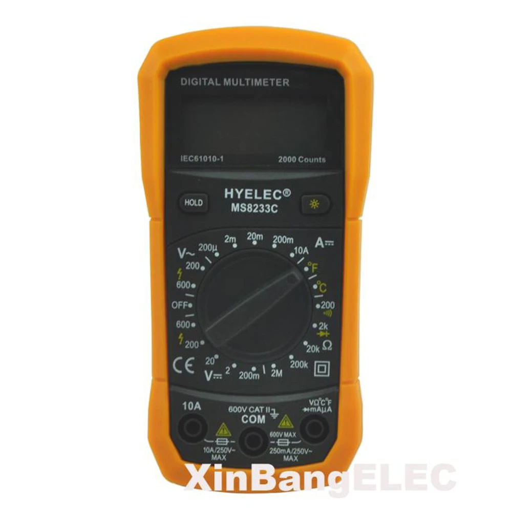 

Professional Multifunction Mini Digital Multitester LCD Multimeter DMM AC DC Voltage Detector w/Temperature Test Backlight
