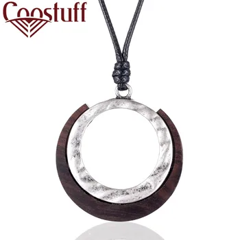 

New Arrival Hanmade sandalwood Women Jewelry Long necklaces necklaces & pendants women collares mujer choker kolye bijoux