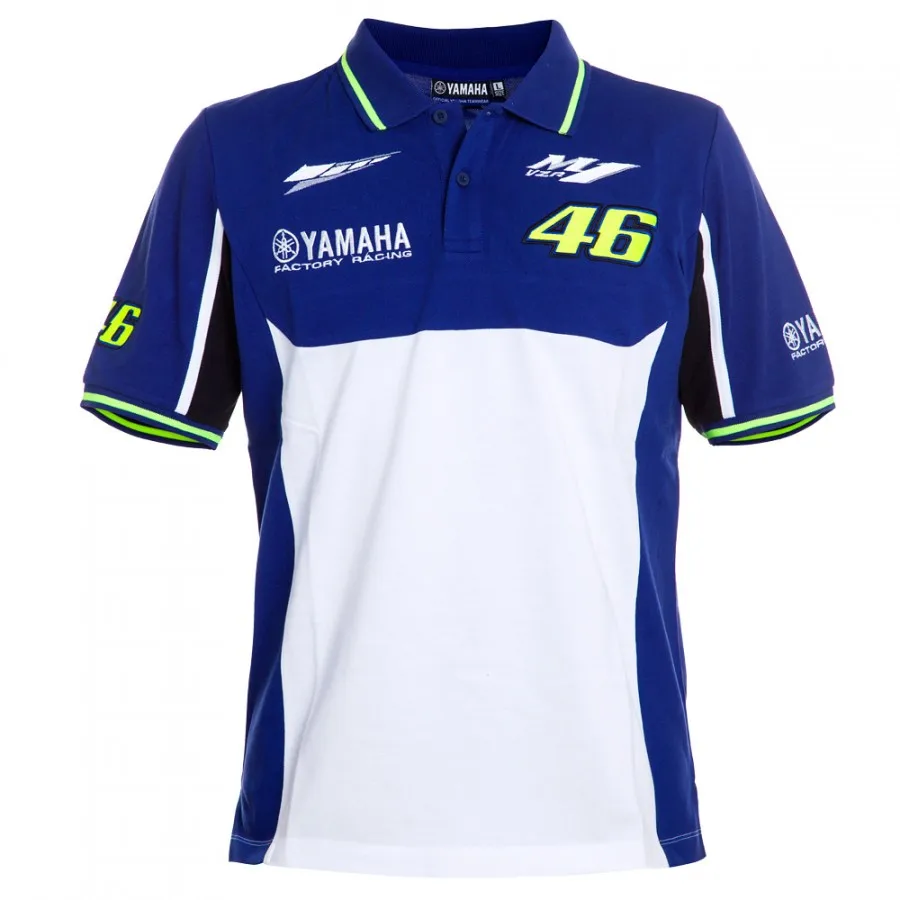 

M1 Racing for Yamaha Team Moto GP Polo Shirt Motorcycle T-Shirt