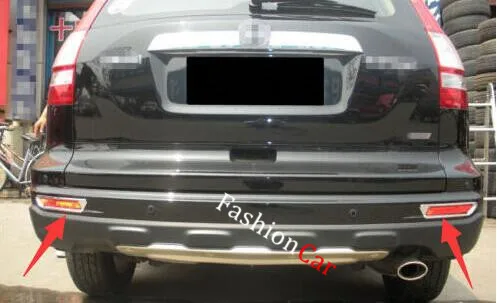 Задний противотуманный фонарь Крышка лампы Отделка 2 шт./компл. для Honda Для CRV CR V 2010