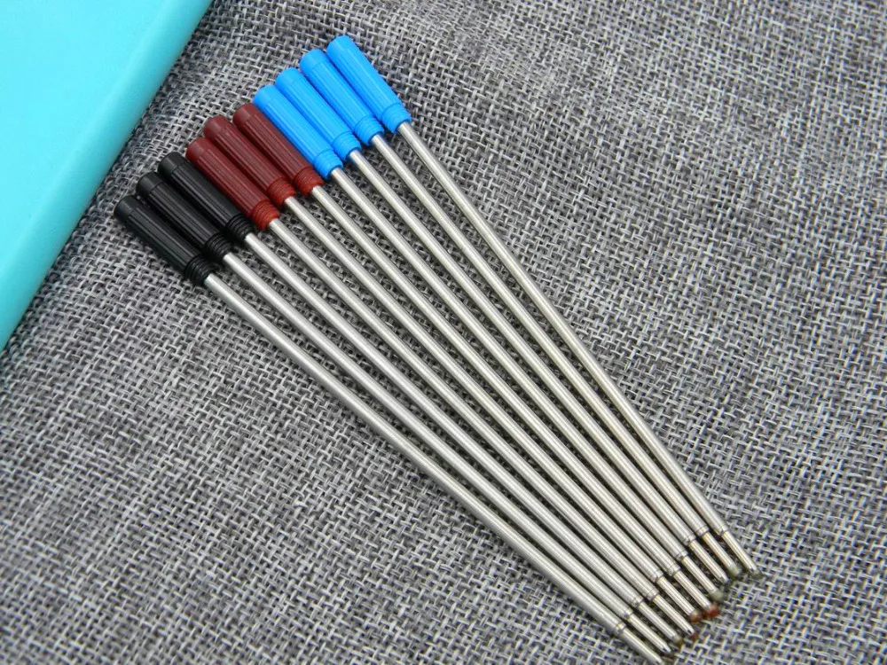 

10Pc Quality BLUE ink refill FIT for JINHAO Ballpoint Pen Refills