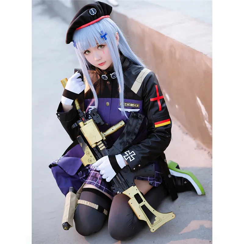 Игра для девочек первая линия Hk416 Косплей костюмы полный комплект униформы