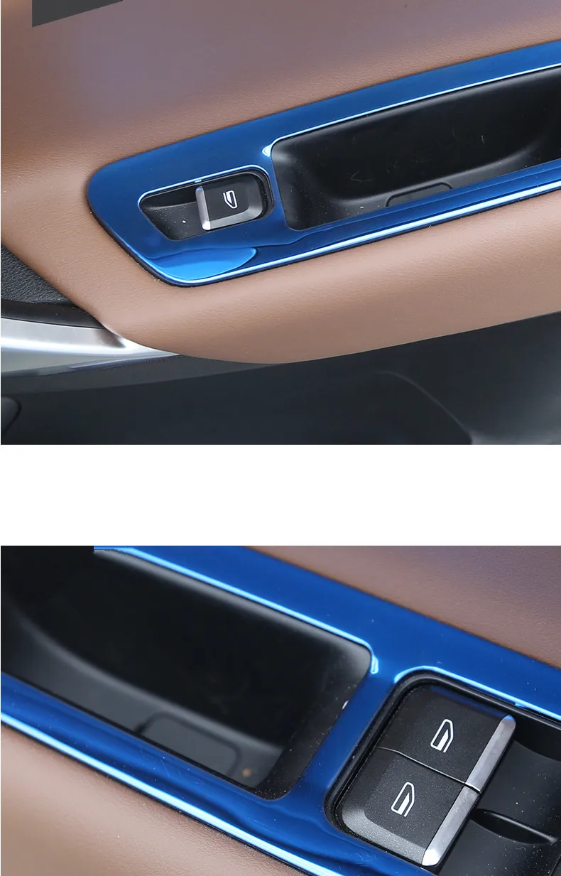 Декоративные наклейки на окна автомобиля, стекло, кнопка включения, блестки, дверь, подлокотник, рамка для Geely Atlas Emgrand X7 Sport