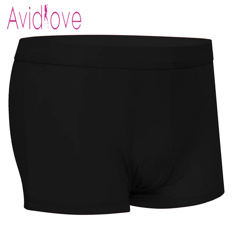 

Avidlove Brand New Style Men Boxer Underpants Cotton Comfortable Panties Sexy Men's Low Waist Solid Underwear 6 Colo