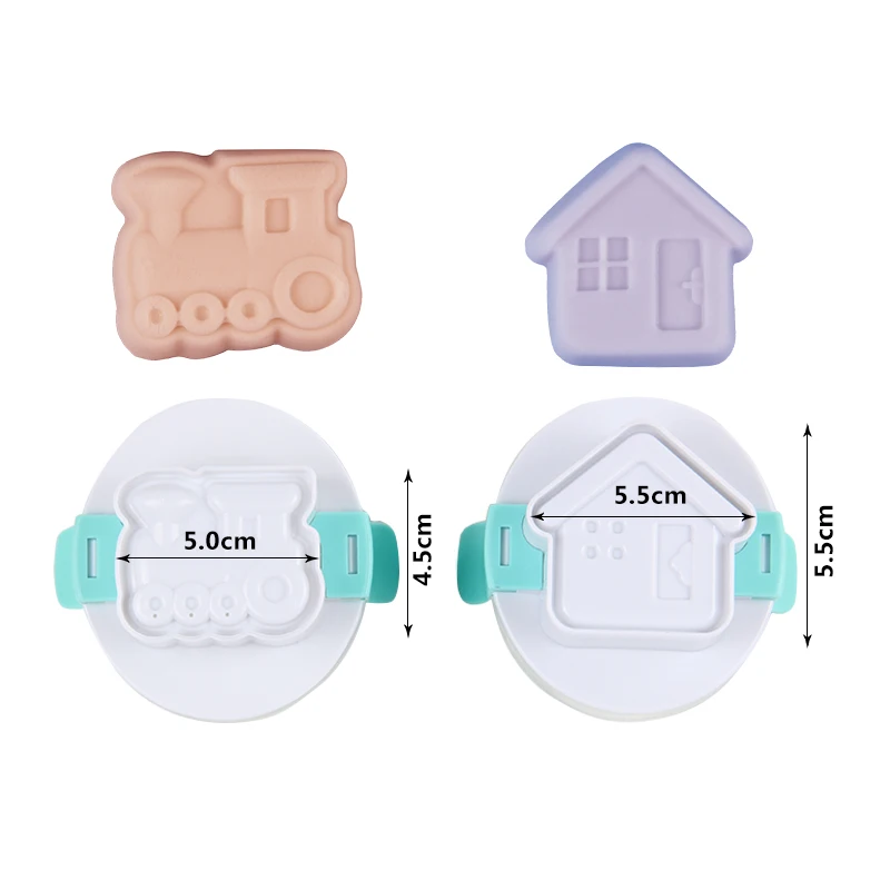 Free Shipping Fda High Quality Fondant Chocolate Eggs House/train Shape