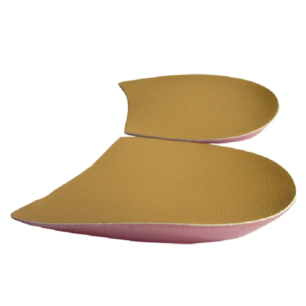 

HEBA-1 Pair of Heel correction insole in silicone 8 * 5.5 cm Heel Pads Correction insoles Orthotic Silica Gel Pads for Varus /