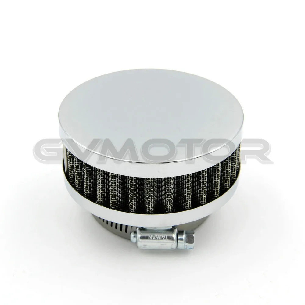 

1* Chrome Ring Motorcycle Air Filter 48MM 50MM 52MM 54MM Cleaner For Yamaha SR400 HONDA CB550 CB750 Kawasaki KZ650 Zephyr 750