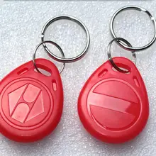 100 шт. 125 кГц EM4305 записываемых брелоков EM4305 брелок можно стирать неоднократно бесконтактная идентификация ISO11784/11785 протокол