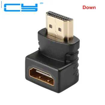 

Up&Down Angle 90 Degree 4k 30Hz HDMI v1.4 Male to Female Gold Plated Elbow HDMI HDTV Adapter Converter Connector HDMI Plug Elbow