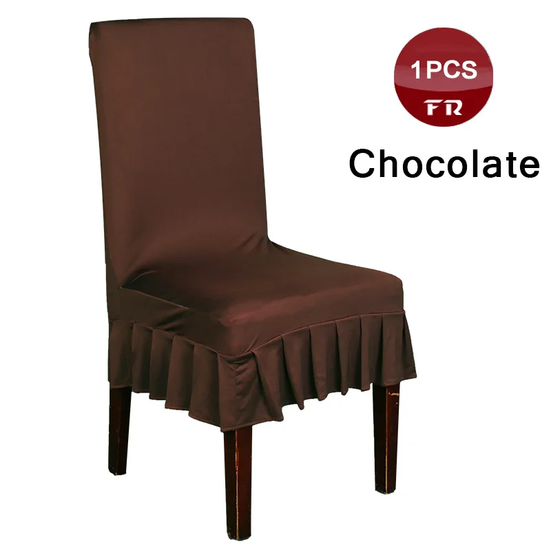 

Shipping FREE 1PC Cheap Home Chair Covers/ Spandex Elastic Machine Washable Chair Slip Covers for Dining Hotel Party Marriage