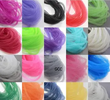 

8mm 30yards Plain Tubular Crinoline Tube Crin Horsehair Cyberlox Trimming