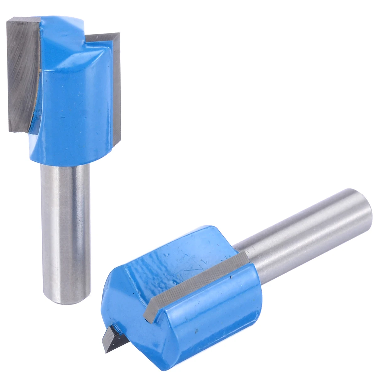 7pcs 6/8/10/12/14/18/20mm Diameter Router Bits 8mm Shank Straight/Dado Woodworking Cutter Set For Wood DIY Tools