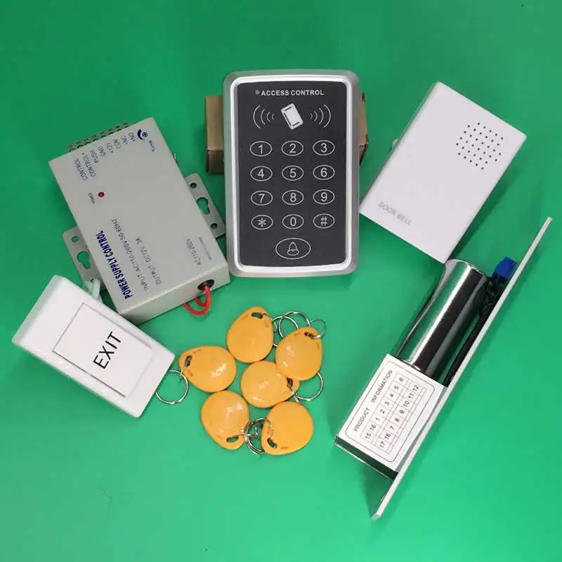 Rfid Door Access Control System 125Khz Rfid Card Wooden Door Access
