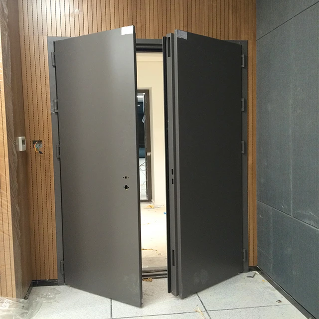 Security Soundproof External Nigeria Steel Door Factoryin Doors from