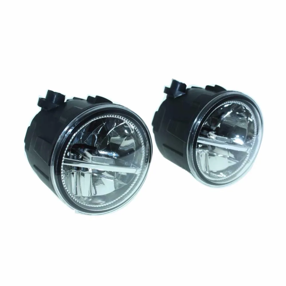

2PCS For NISSAN X-Trail T31 Closed Off-Road Vehicle 2007-2014 Front Fumper LED fog lights Car styling H11 drl led lamps