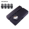 Electronic Door Lock Keyless Wireless Remote Control Intelligent Lock Invisible For Home Security +4 remote controller ► Photo 1/6