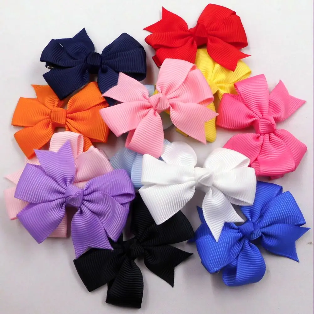 2-mini-pinwheel-bow-grosgrain-hair-clip-mix-36color-100pcs