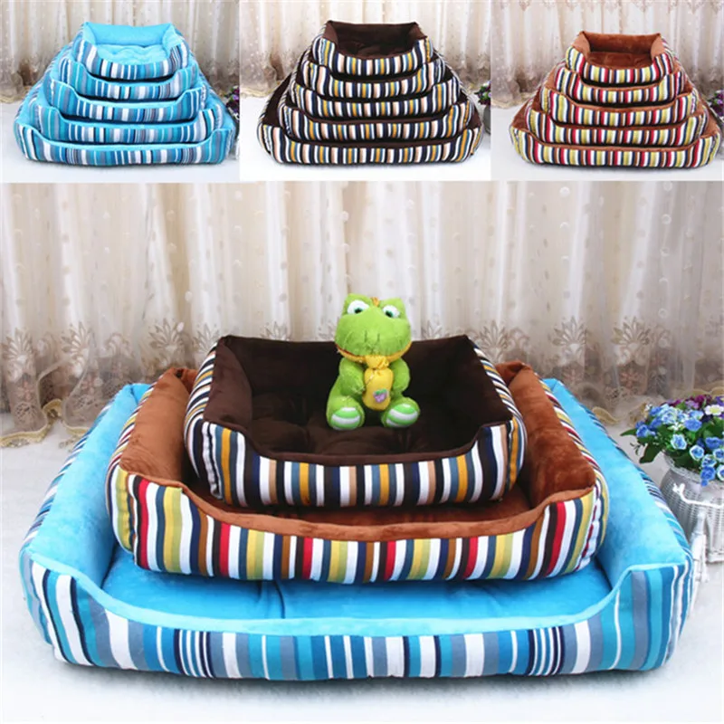 

Pet Cat's House Foldable Soft Winter Dog Bed Simple Cave Dog House Cute Kennel Canvas Cage for Dogs Goods for Pets
