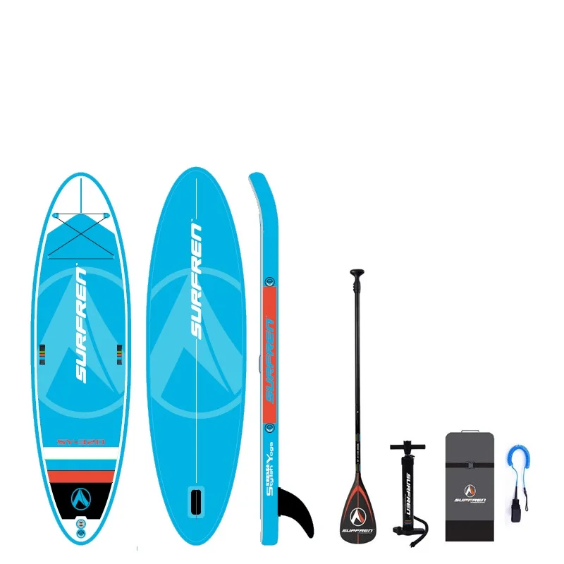 

Inflatable Surf Stand Up SUP paddle board iSUP Surfing Paddleboard SURFREN All Round SY-320 Yogoboard kayakboat size320*86*15cm