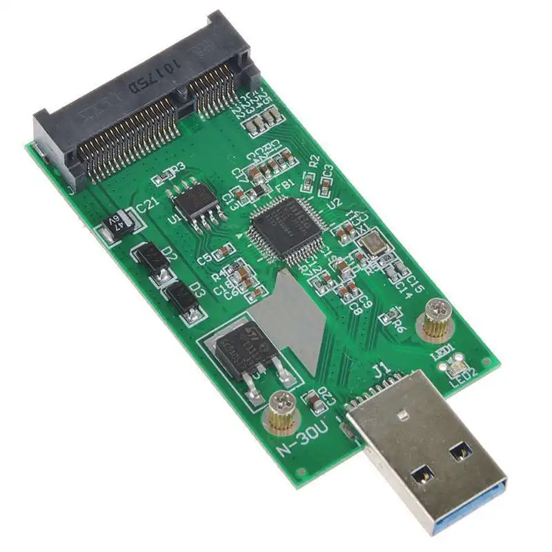 Usb 3 0 к Mini Pcie Msata Ssd Внешний Конвертор адаптер | Компьютеры и офис