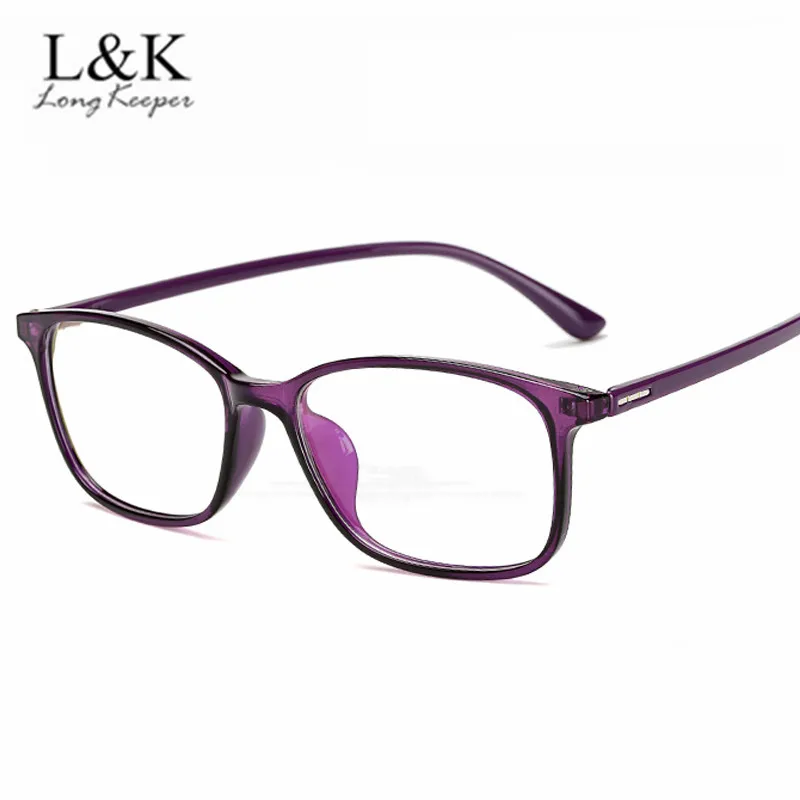 Long Keeper 2018 Square Optical Frame Clear Lens Eyeglasses Clear Young Men Women Glasses Frames Transparent Gafas de grue