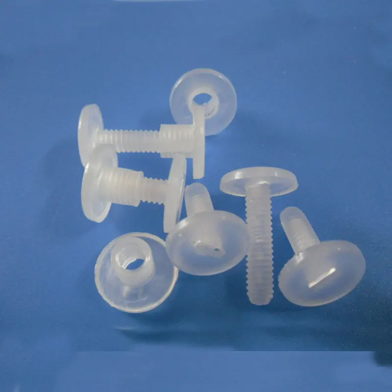 M5 Plastic Screwing Screw Rivets Transparent Snap Fastener Stationery