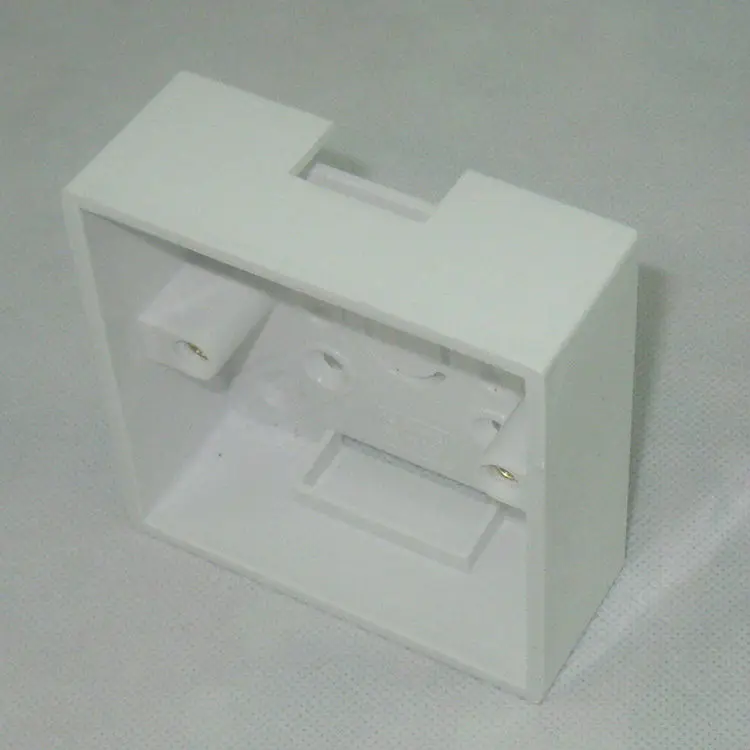 single gang wall mount junction box, type 86, outlet wall switch box