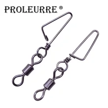 20 шт./лот Вертлюги Из Нержавеющей Стали для рыбалки, усиленный замок, вертлюг с крючками и защелками, аксессуары для рыболовных крючков