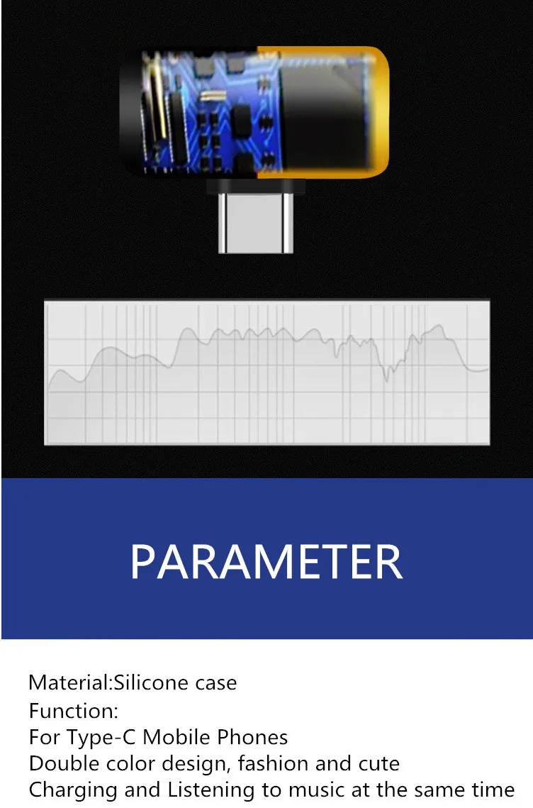 2 в 1 аудио зарядное устройство двойной разъем для наушников type c адаптер для Samsung HTC Huawei сплиттер аудио конвертер для Xiaomi Mi8 Chraging